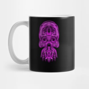 Electroluminated Skull - Hot Pink Mug